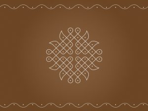 Kolam - An Indian Graphic Pattern
